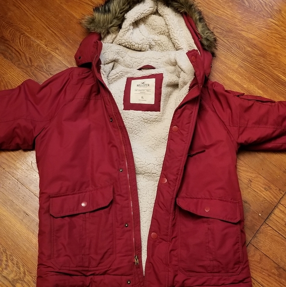 Holister All Weather Parka Jacket - Picture 1 of 5